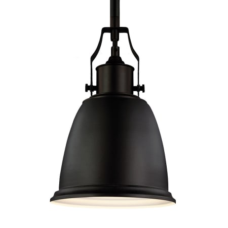 Generation Lighting Hobson 8" Wide Mini Pendant Oil Rubbed Bronze