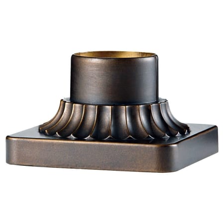 Generation Lighting 6 " Square Pier Mount Astral Bronze
