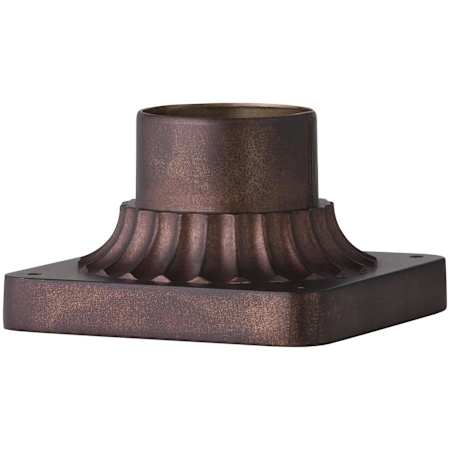 Generation Lighting 5-3/4" Wide Pier Mount Base Patina Bronze