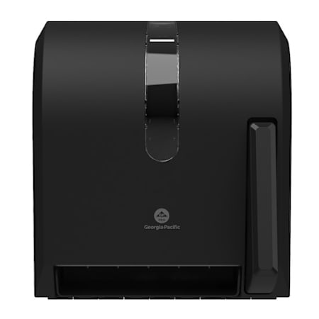 Georgia Pacific Pro Universal Push-Paddle Paper Towel Dispenser Black