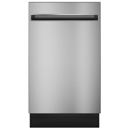 GE Profile 18 Inch Wide 8 Place Setting Energy Star Rated Built-In Top Control Dishwasher with Piranha Hard Food Disposer Stainless Steel