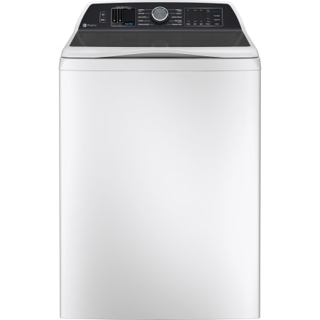 GE Profile 28 Inch Wide 5.4 Cu. Ft. Energy Star Certified Top Load Washing Machine with Smarter Wash Technology and FlexDispense™ White