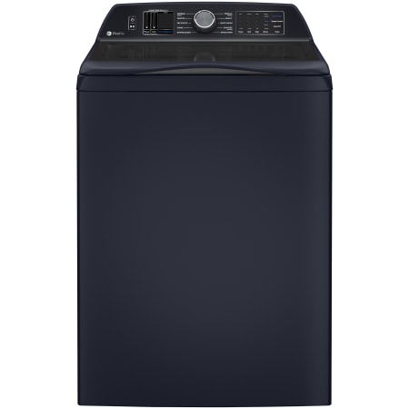 GE Profile 28 Inch Wide 5.3 Cu. Ft. Energy Star Certified Top Loading Washing Machine with Adaptive SmartDispense and Smarter Wash Technology Sapphire Blue