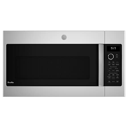 GE Profile 30 Inch Wide 1.7 Cu. Ft. 950 Watt Over the Range Microwave Stainless Steel