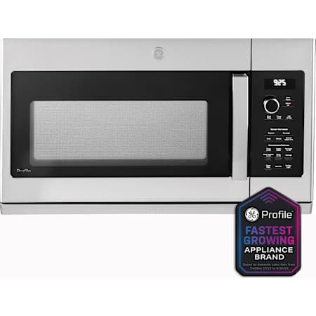 GE Profile 30 Inch Wide 2.2 Cu. Ft. 1000 Watt Over the Range Microwave Stainless Steel