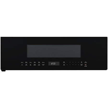 GE Profile 30 Inch Wide 1.2 Cu. Ft. 1700 Watt Over the Range Microwave Black