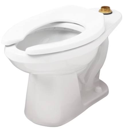 Gerber North Point 1.1, 1.28, or 1.6 GPF Elongated Top Spud Bowl White