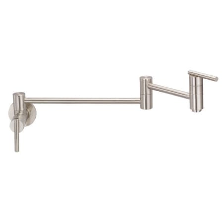 Gerber Parma 2.2 GPM Wall Mounted Pot Filler with 20" Double-Jointed Swinging Spout Stainless Steel