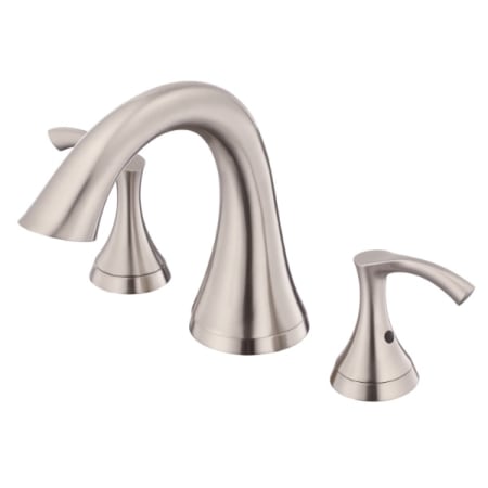 Gerber Deck Mounted Roman Tub Filler Trim From the Antioch Collection Brushed Nickel