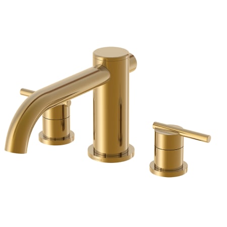 Gerber Parma Deck Mounted Roman Tub Filler Brushed Bronze