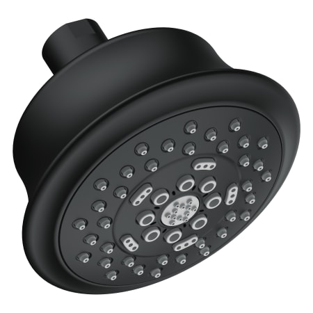 Gerber Surge 1.75 GPM Multi Function Shower Head with Air Injection and Dual Valve Technology Satin Black