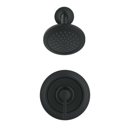 Gerber Northerly Shower Only Trim Package with 1.75 GPM Single Function Shower Head Satin Black