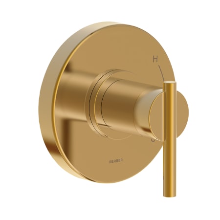 Gerber Parma Pressure Balanced Valve Trim Only with Single Lever Handle Brushed Bronze