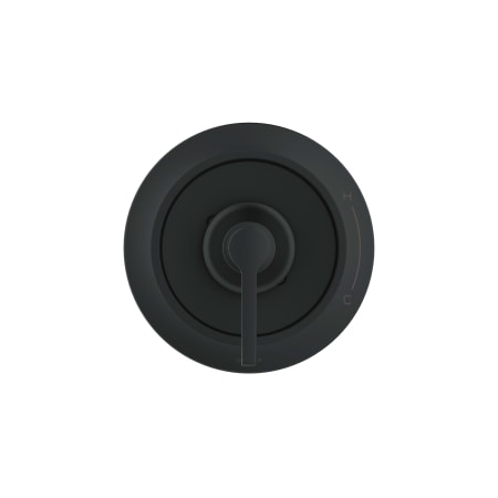 Gerber Northerly Pressure Balanced Valve Trim Only with Single Lever Handle - Less Rough In Valve Satin Black