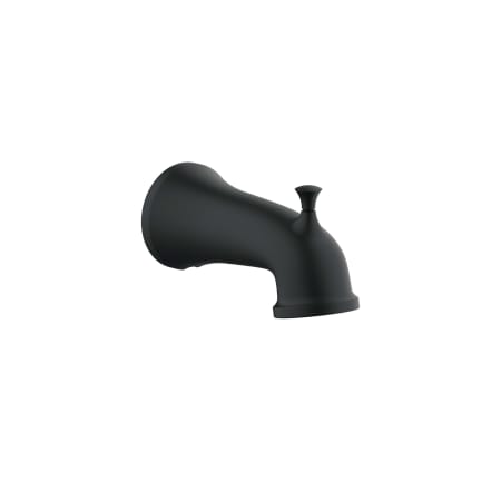 Gerber Northerly 6-5/16" Integrated Diverter Tub Spout Satin Black