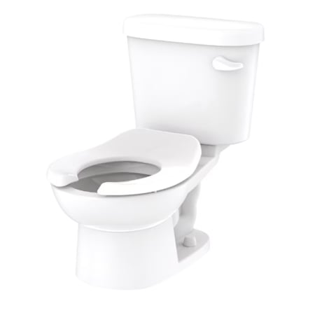 Gerber PeeWee 1.28 gpf 10" Rough-In Children's Two-Piece Round Front Toilet - RH White
