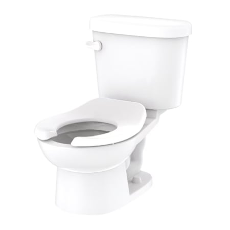 Gerber PeeWee 1.28 gpf 10" Rough-In Children's Two-Piece Round Front Toilet - LH White