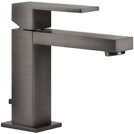 Finish: Gessi Rettangolo 1.2 GPM Single Hole Bathroom Faucet with Pop-Up Drain Assembly Black Metal Brushed PVD