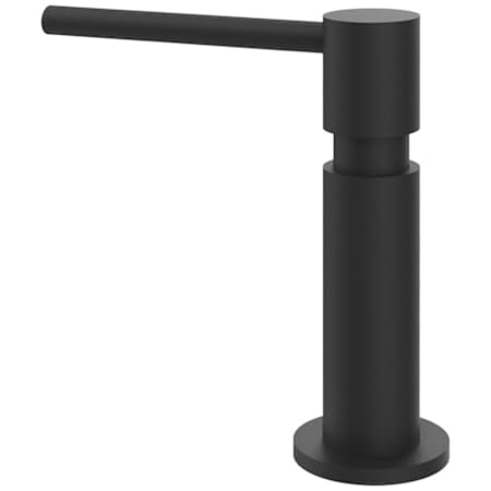 Finish: Gessi Soap Dispenser Deck Mounted Soap Dispenser with 14 oz Capacity Matte Black