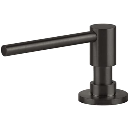 Finish: Gessi Gessi 316 Deck Mounted Soap Dispenser with 8.4 oz Capacity Black Metal Brushed PVD