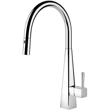 Finish: Gessi Just 1.75 GPM Single Hole Kitchen Faucet Chrome