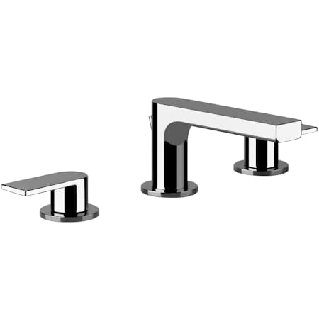 Finish: Gessi Emporio 1.2 GPM Widespread Bathroom Faucet with Pop-Up Drain Assembly Chrome