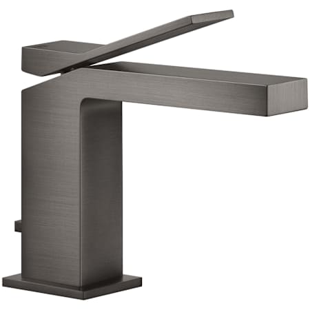 Finish: Gessi Rettangolo 1.2 GPM Single Hole Bathroom Standard Faucet with Pop-Up Drain Assembly Black Metal Brushed PVD