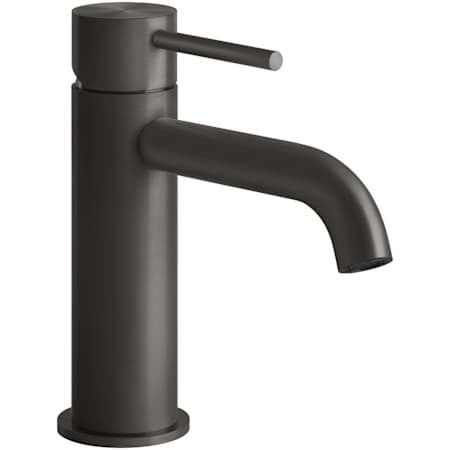 Finish: Gessi Gessi 316 1.2 GPM Single Hole Bathroom Faucet from the Flessa Series Black Metal Brushed PVD