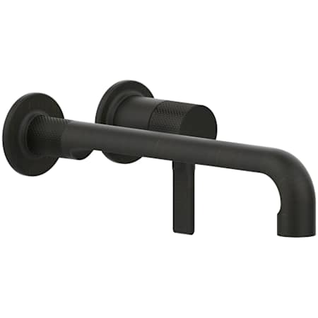 Finish: Gessi Inciso 1.2 GPM Wall Mounted Widespread Single Handle Bathroom Faucet with Extended Spout Aged Bronze