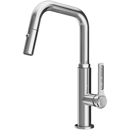Finish: Gessi Officine Gessi 1.75 GPM Single Hole Pull Down Kitchen Faucet Chrome