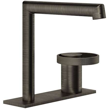 Finish: Gessi Anello 1.2 GPM Centerset Bathroom Faucet Aged Bronze