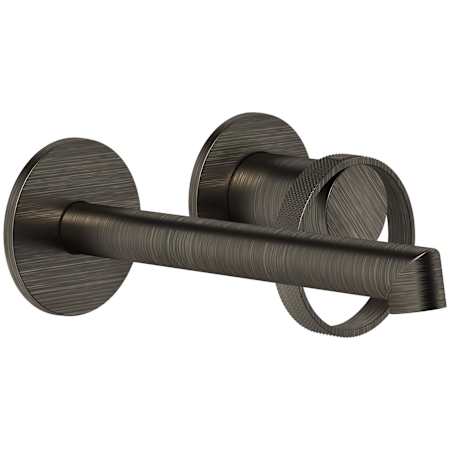 Finish: Gessi Anello 1.2 GPM Wall Mounted Widespread Bathroom Faucet Aged Bronze
