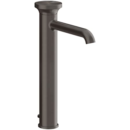 Finish: Gessi Origini 1.2 GPM Single Hole Tall Bathroom Faucet with Pop-Up Drain Assembly Black Metal Brushed PVD