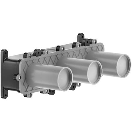 Finish: Gessi Parti Incasso Bathroom Wall Mounted Mixer Rough Valve Chrome