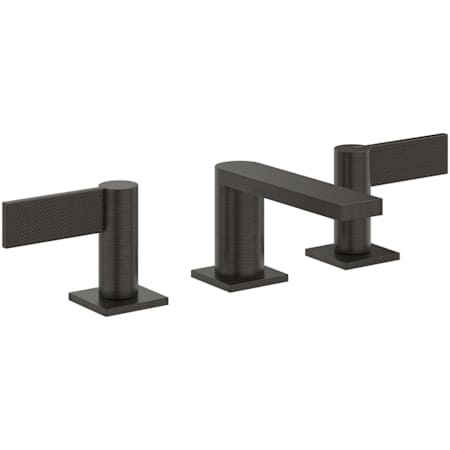 Finish: Gessi Inverso 1.2 GPM Widespread Bathroom Faucet from the Diamantato Series Aged Bronze