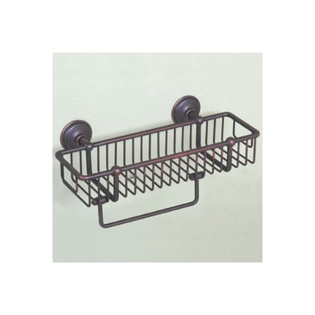 Ginger 12" Basket from the London Terrace Collection Oil Rubbed Bronze (Hand Relieved)