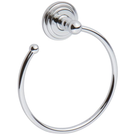 Ginger Chelsea 7" Wall Mounted Towel Ring Polished Chrome