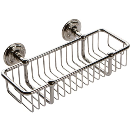 Ginger 9" Basket from the London Terrace Collection Polished Nickel