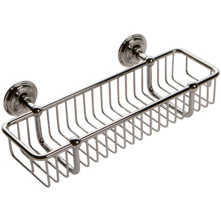 Ginger 12" Basket from the London Terrace Collection Polished Nickel