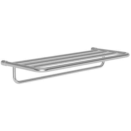 Ginger Kubic 24" Brass Towel Rack Polished Chrome