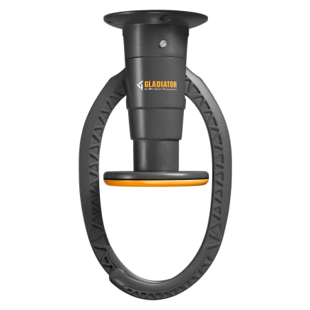 Gladiator Ceiling Mounted Advance Bike Storage v2.0 Push-Lock Clamp Charcoal