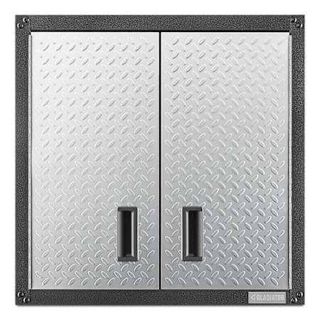 Gladiator Ready-to-Assemble Full-Door Wall GearBox Silver Tread