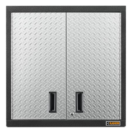 Gladiator Premier 30"W x 30"H Pre-Assembled Two-Door Gearbox Granite / Silver