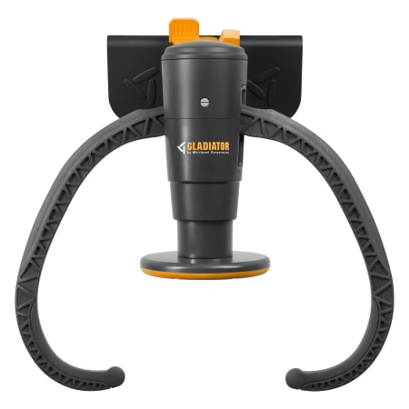 Gladiator GearTrack Advance Bike Storage v3.0 Push-Lock Clamp - 50 lb. Capacity Charcoal