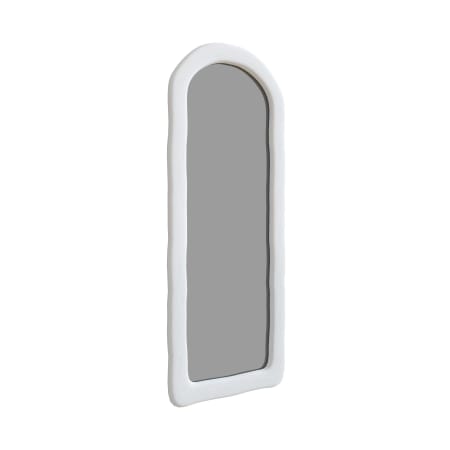 Glass Warehouse Thea 30" W x 71" H Arched Framed Bathroom Mirror White