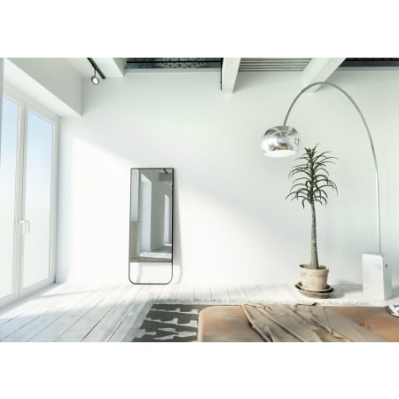 Glass Warehouse Clove 24" W x 67" H Rectangular Framed Bathroom Mirror Matte Black