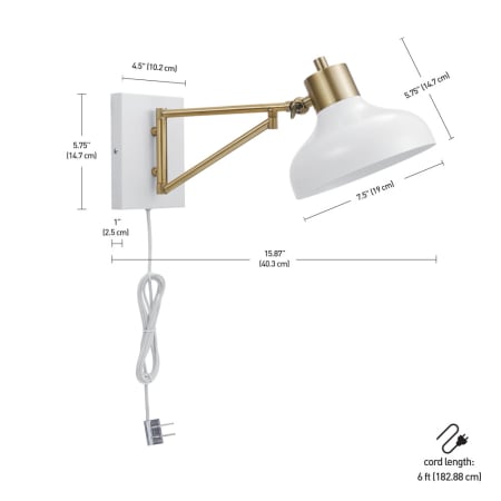Globe Electric-51344-Dimensional Image