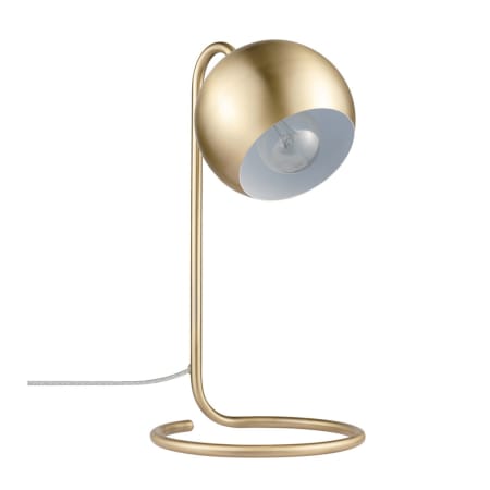 Globe Electric Richmond 15" Tall Accent Desk Lamp Matte Brass