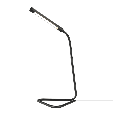 Globe Electric Arden 21" Tall LED Flexible Neck Desk Lamp Matte Black