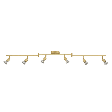 Globe Electric Payton 6 Light 5" Long Track Kit Metallic